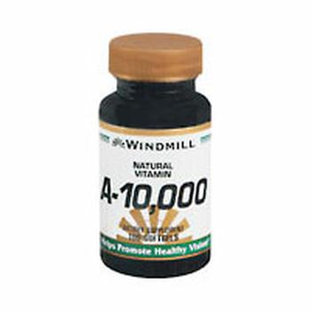 商品Windmill Vitamin A 10, 000 Iu Softgels - 100 Ea图片