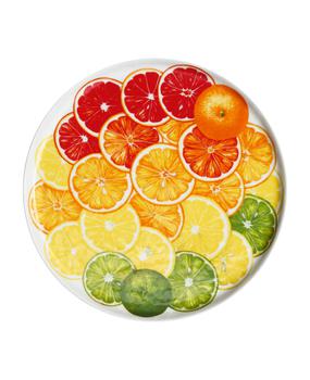 商品Round Platter AGRUMI - Dieta Mediterranea Fruits Collection图片