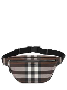 burberry腰包, Burberry | Cason Check E-canvas Belt Bag商品图片 