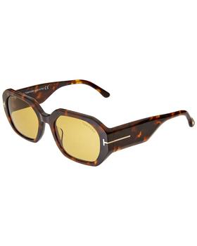 Tom Ford | Tom Ford Women's Raquel 56mm Polarized Sunglasses商品图片,3折