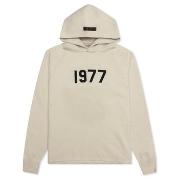 essentials hoodie多少钱, Essentials | Fear of God Essentials Knit Hoodie - Wheat商品图片 