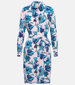 Diane von Furstenberg | Prita floral-print shirt minidress商品图片,6.9折