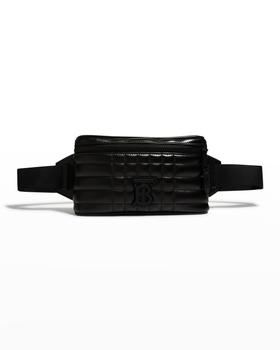 burberry腰包, Burberry | Men's Quilted Lambskin Cube Bum Belt Bag商品图片 