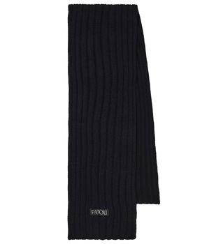 推荐Ribbed-knit wool and cashmere scarf商品