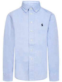 Ralph Lauren | Ralph Lauren Kids Pony Buttoned Long-Sleeved Shirt 5.2折
