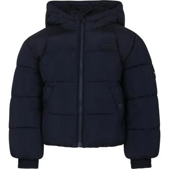 Tommy Hilfiger | Blue Down Jacket For Girl With Logo 8.7折, 独家减免邮费