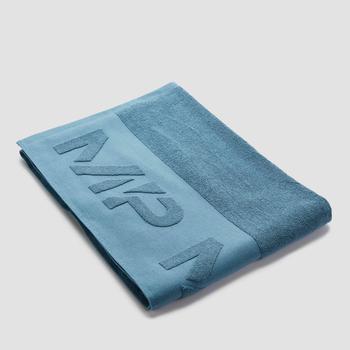 推荐MP Branded Large Towel - Stone Blue商品