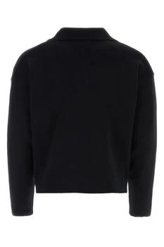 AMI | Black stretch wool blend sweater 额外9.4折, 额外九四折