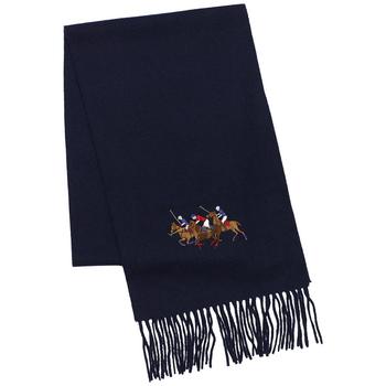 拉夫劳伦帽子新款, Ralph Lauren | Men's Embroidered Cashmere Scarf商品图片 额外7折, 额外七折