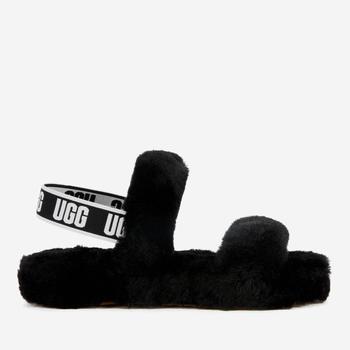 商品UGG | UGG Kids' Oh Yeah Slippers - Black,商家The Hut,价格¥334图片
