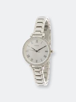 推荐Fossil Women's Kinsey ES4448 Silver Stainless-Steel Japanese Quartz Fashion Watch Silver (Grey) ONE SIZE商品