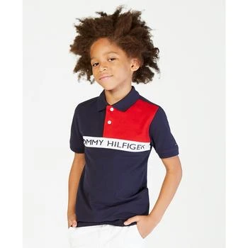 Tommy Hilfiger | Little Boys Logo Graphic Colorblocked Polo 