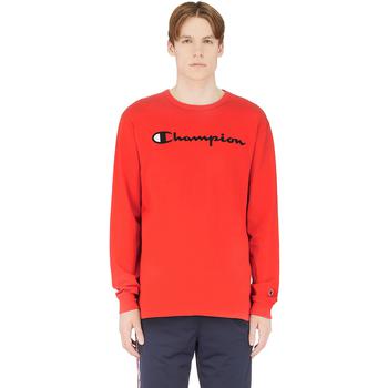 推荐Long Sleeve Script Logo T-Shirt - Team Red Scarlet商品