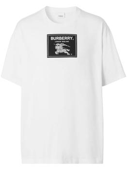 推荐Burberry `Roundwood Label` T-Shirt商品