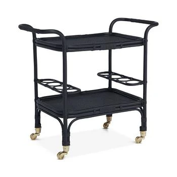 Sika Design | Carlo Rattan Bar Cart,商家Bloomingdale's,价格¥5762