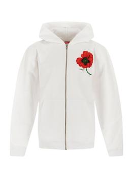 美国kenzo卫衣, Kenzo | "Kenzo Poppy" Zip-Up Sweatshirt商品图片 