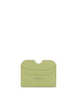 Acne Studios | Cardholder With Logo Wallets & Card Holders Green,商家Wanan Luxury,价格¥680