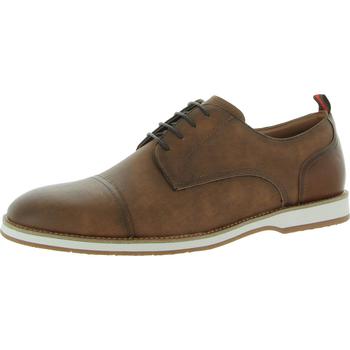 推荐Steve Madden Mens Saverio Polyurethane Lace-up Oxfords商品