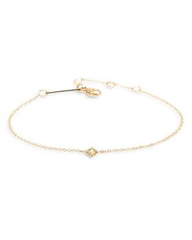 商品Zoe Chicco | 14K Yellow Gold Diamond Starburst Station Bracelet,商家Bloomingdale's,价格¥2533图片
