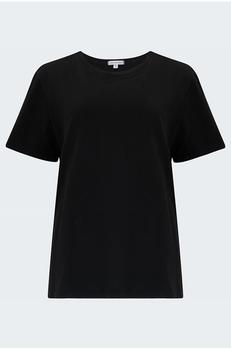 Maternal America, Good American | Good American - Girlfriend Tee in Black商品图片 满$250减$20, 满减