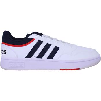 adidas篮球鞋真假, Adidas | Adidas Hoops 3.0 Cloud White/Legend Ink/Vivid Red  GY5427 Men's商品图片 6.8折