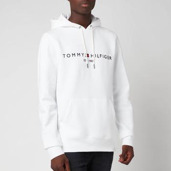 Tommy Hilfiger | Tommy Hilfiger Men's Logo Hoodie - White商品图片,额外6.5折, 额外六五折