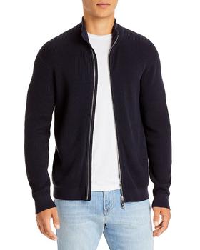 推荐Walton Organic Cotton Full Zip Ribbed Sweater - 100% Exclusive商品