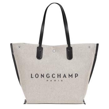 推荐Shopping bag L Roseau Ecru (10090HSG037)商品
