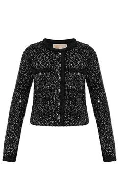 Michael Kors | Michael Michael Kors Sequin-Embellished Cardigan,商家Cettire,价格¥1673