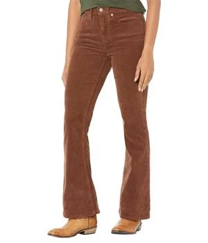 Lucky Brand | High-Rise Stevie Flare in Hot Cocoa,商家Zappos,价格¥642