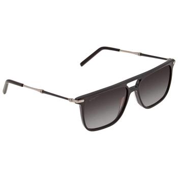 菲拉格慕眼镜, Salvatore Ferragamo | Sf966s-001-57 Rectangular Men's Sunglasses商品图片 额外8折, 额外八折