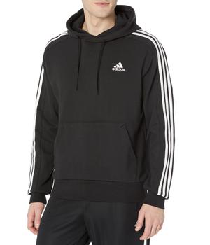 Adidas | Essentials French Terry 3-Stripes Pullover Hoodie商品图片,5.5折起