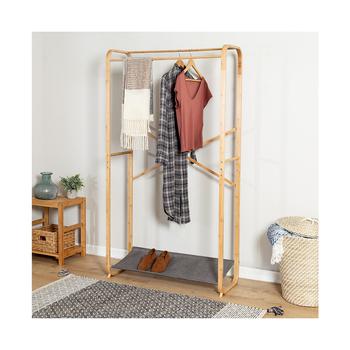 商品Bamboo & Canvas Garment Rack图片