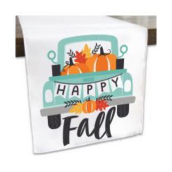商品Big Dot of Happiness | Happy Fall Truck - Harvest Pumpkin Party Dining Tabletop Decor - Cloth Table Runner - 13 x 70 inches,商家Macy's,价格¥158图片