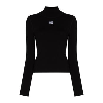推荐Alexander Wang 女士黑色针织衫/毛衣 4KC2201012-001商品