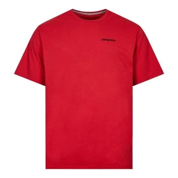 Patagonia | Patagonia P6 Logo T-Shirt - Touring Red 6折×额外9折, 独家减免邮费, 额外九折