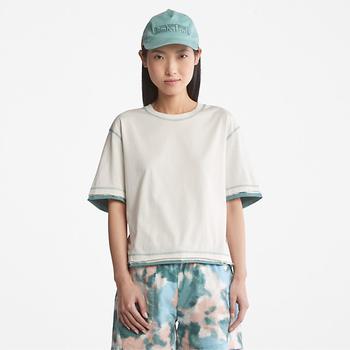 Timberland | Anti-Odour Supima® Cotton T-Shirt for Women in White商品图片,5折