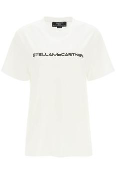 Stella McCartney | Stella McCartney Logo Printed Crewneck T-Shirt商品图片,9.6折