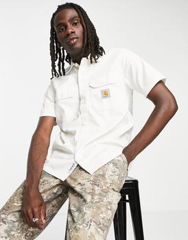 Carhartt | Carhartt WIP master short sleeve shirt in off white商品图片,7.5折