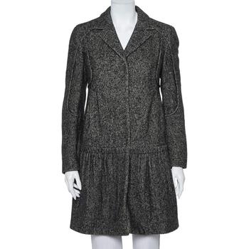 推荐Prada Black Wool & Cashmere Mid Length Coat M商品