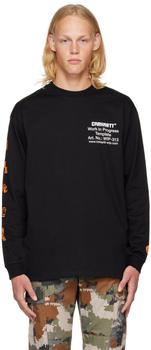 Carhartt WIP | Black Printed T-Shirt商品图片,独家减免邮费
