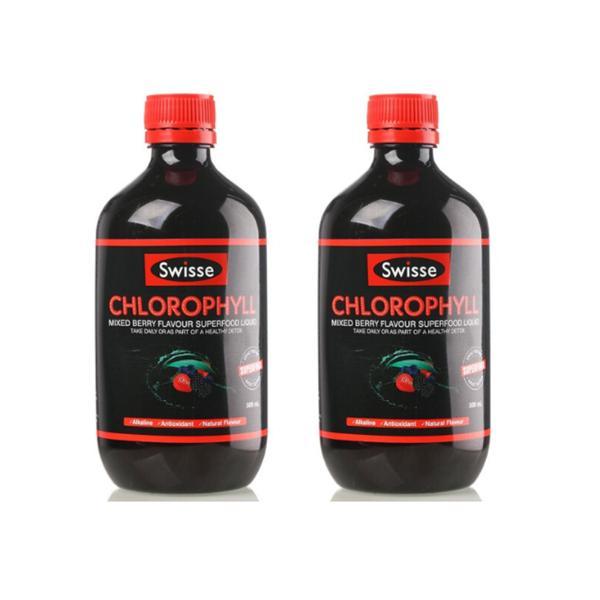 Swisse | 澳洲进口 Swisse 斯维思 梅子味叶绿素液 抗氧化 500ml*2商品图片,包邮包税