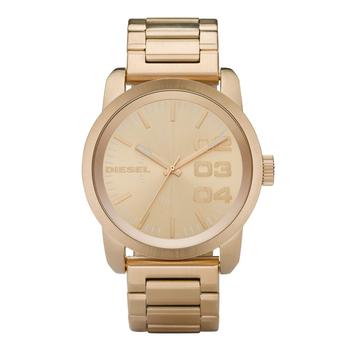 diesel手表价格, Diesel | Men's Watch, Gold Ion Plated Stainless Steel Bracelet 54x46mm DZ1466商品图片 6折