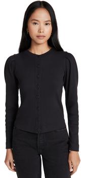 美国ami毛衣, AMO | AMO Puff Sleeve Cardigan商品图片 