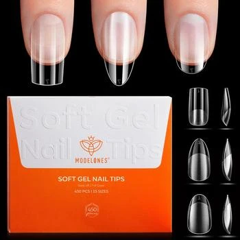 MODELONES | Oval&Almond&Square Soft Nail Tips,商家MODELONES,价格¥68