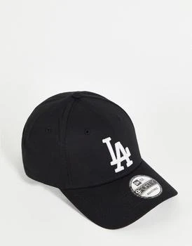��推荐New Era MLB 9forty LA Dodgers adjustable cap in black商品