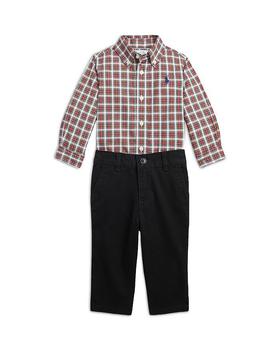 商品Ralph Lauren | Boys' Plaid Shirt & Twill Pants Set - Baby,商家Bloomingdale's,价格¥566图片