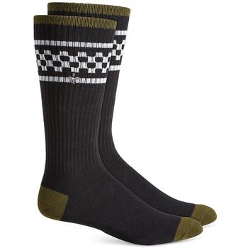 推荐Men's Black & White Checker Socks商品