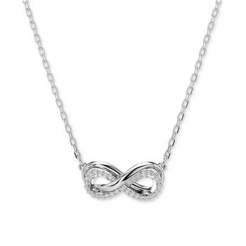 Swarovski | Hyperbola Infinity Pendant Necklace, 15" + 2-3/4" extender,商家Macy's,价格¥891