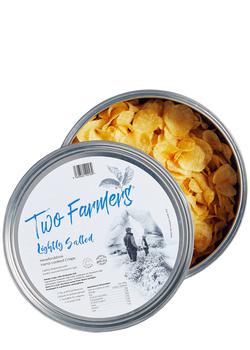商品Two Farmers | Lightly Salted Potato Crisps Sharing Tin 500g,商家Harvey Nichols,价格¥132图片